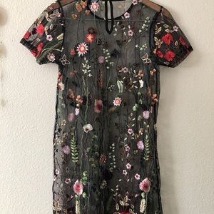 RD & CoCo Floral Embroidery Dress